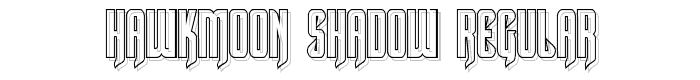 Hawkmoon Shadow Regular font